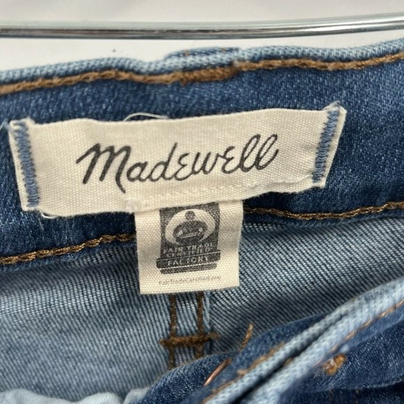 Madewell Cali Demi Boot Jean Fair Trade Sz 27 High Rise Crop Bootcut - Picture 5 of 6